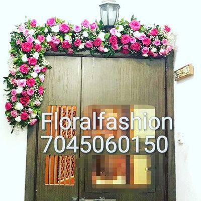 Floral Decoration/ Bridal shower decorations/Mehendi thaal/Nikkah pen  etc