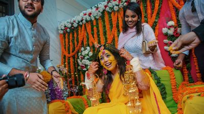 Anshul & Nikhita Haldi Ceremony