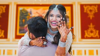Adarsh and Nidhi Engagement