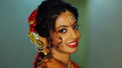 Telugu Brahmin Bridal look 