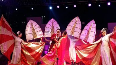 Sangeet Performance & Wedding show candid moments 