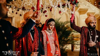 Yash Bagga & Charu Thakural Wedding at Samode Palace 28th 29th Nov 2020