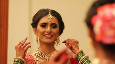 Traditional Bridal Look 