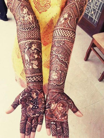 Bridal mahandi