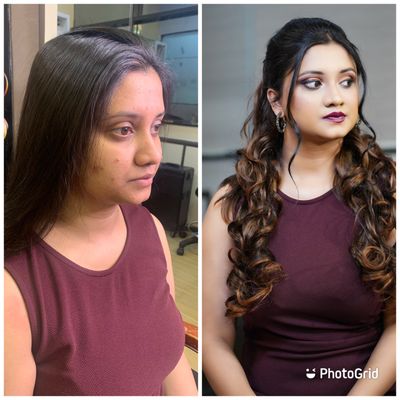 Aditi pre wedding makeup 