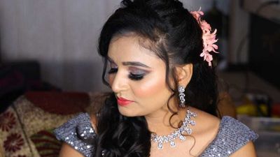 Engagement Makeup for Anchal