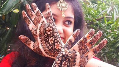 semi bridal henna