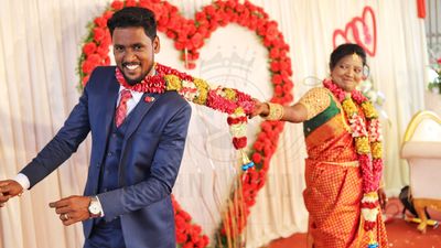 Sathish weds Sandhiya
