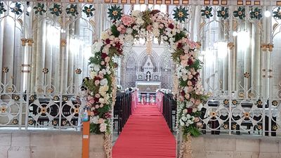 Church wedding Decor