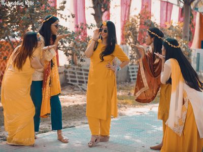 Shweta Haldi & Mehandi