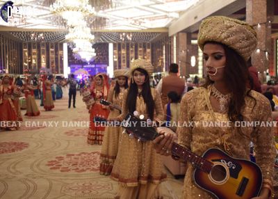 Bride and Groom Entry