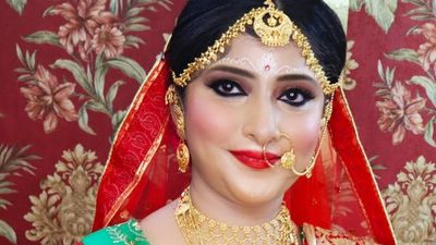 21.2.2021-Bengali Bride Glam Look
