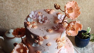 Florentine Floral Cake