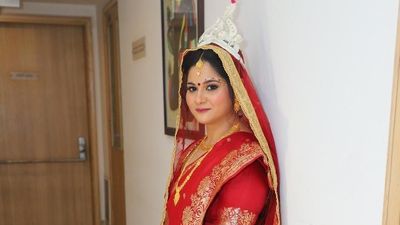 Radhikay Banerjee Bengali Bride