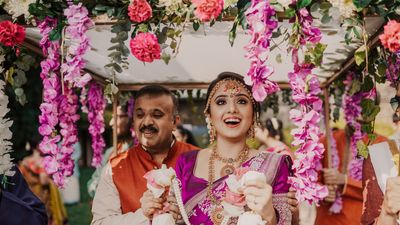 Mark & Priya _Hindu wedding_Hues of Lavender