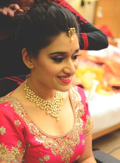 Chandrika's wedding Makeup