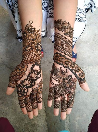 Aerobic Mehndi Marwadi Mehndi