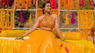 Priyanka's Mehndi look