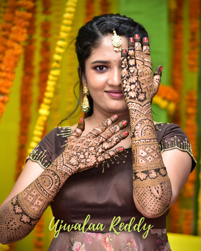 Ujwalaa Reddy's Bridal Mehndi