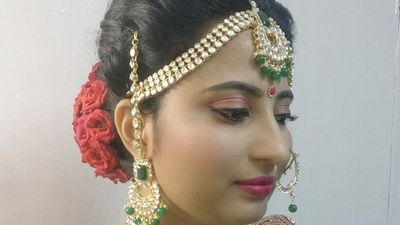 North Indian marriage look