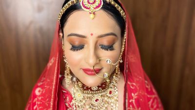 Akansha’a bridal make up 