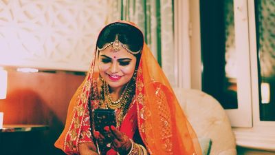Parul Engagement & Bridal Makeup by Shruti Sharma