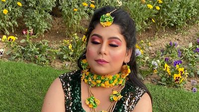 Mehendi Makeup 
