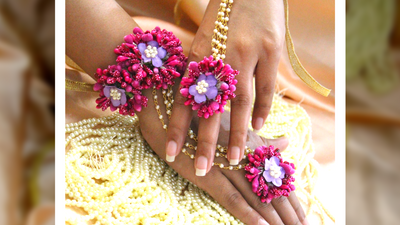 Artificial Flower Jewellery