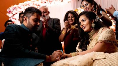 Anmol and Deeksha Engagement