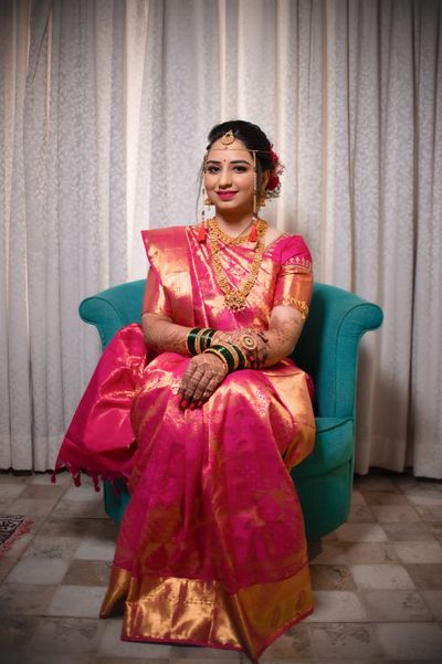 Maharashtrian Bridal look