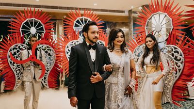 Reception in Banquet Hall | Mumbai | Sonal Weds Jigar