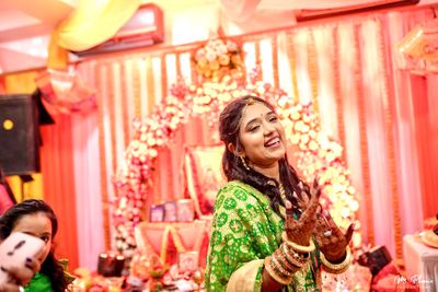 Marwari Sangeet Bride