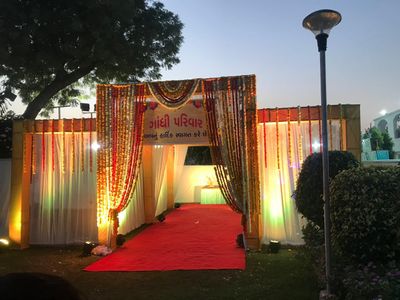 party plot marriage setup