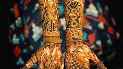 Bridal Mehandi Design