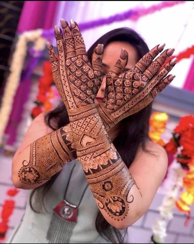 Bridal Mehandi Design