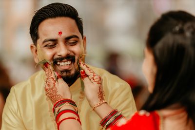 Abhi weds kinjal 