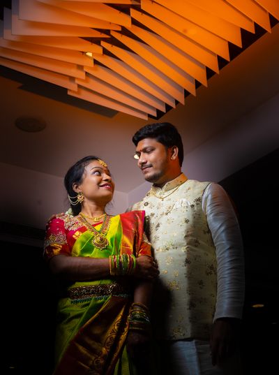 Mrudula and Uday engagement