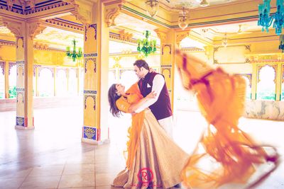 Reena & Gaurav's Pre Wedding shoot in the city of Lakes