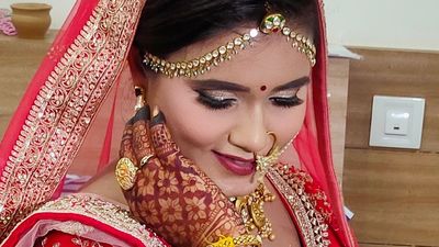 Beautiful bride Nancy Airbrush Makeup ?