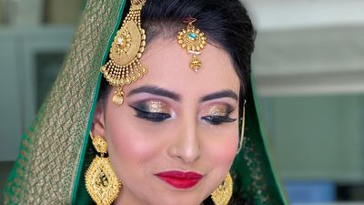 Ruksanas Hyderabadi Wedding Look 