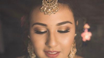 Mansi’s bridal Glam