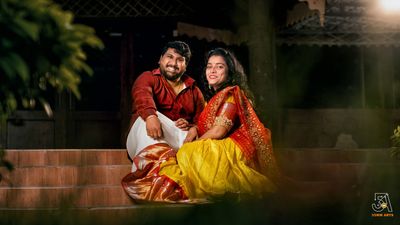 Teja & Vijayasree's Wedding Photo Shoot -  35mmarts