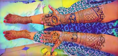 Bridal Mehandi Design