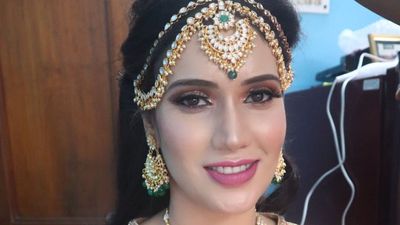 Anurima- Punjabi Bride Hd Makeup(Look-1)