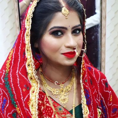 Reception Traditional Bridal Look-Prerna