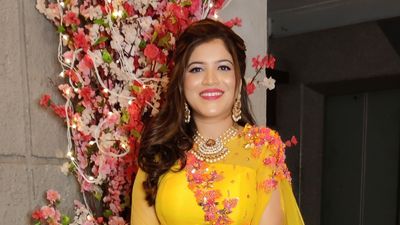 Sangeet/ Mehndi look