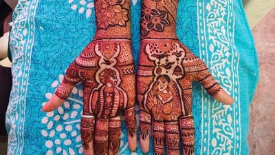 Anmol Mehandi Art Hyderabad And Agra , Delhi