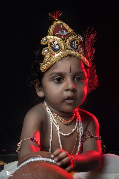 baby shoot krishna