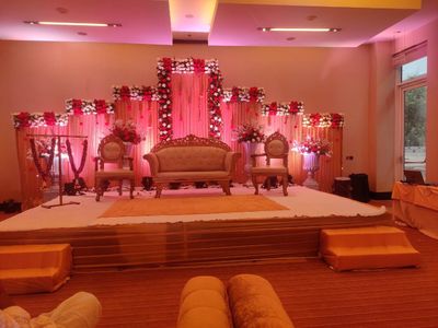 Wedding Show Decor in Banquet 