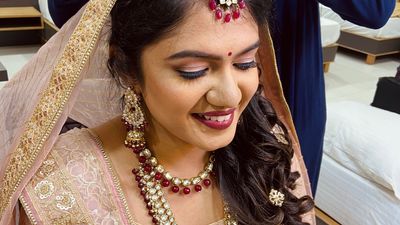 Riya engagement makeup